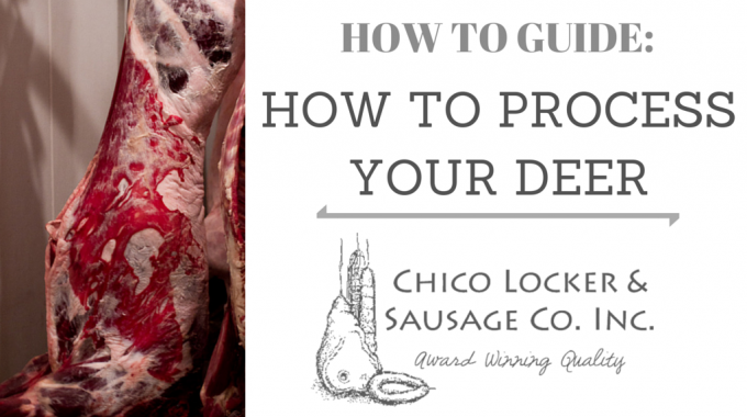 How to Process Your Deer